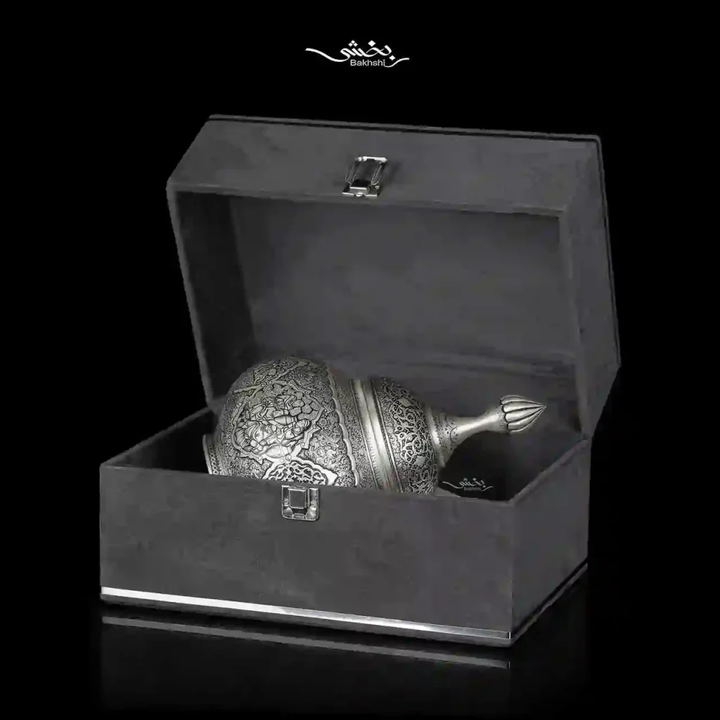 گزخوری نقره دربدار قلم مینیاتور ریزقلم اعلا