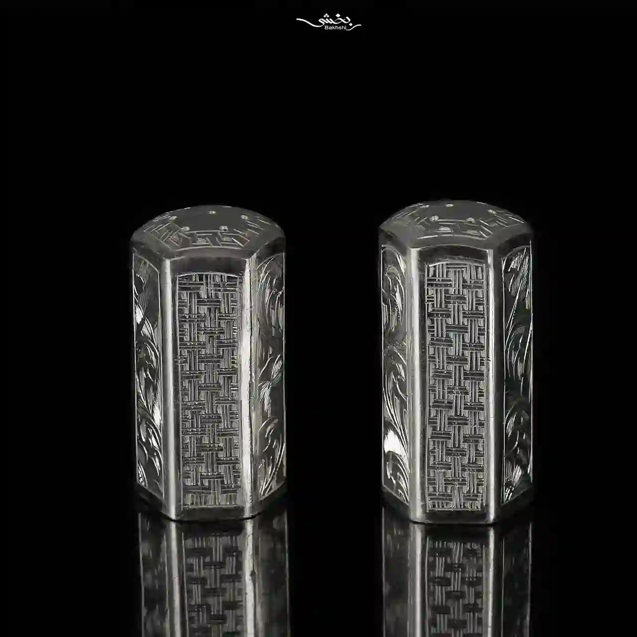 photo_27_2025-10-21_14-48-33 نمکدان نقره شش ضلعی قلم تبریز