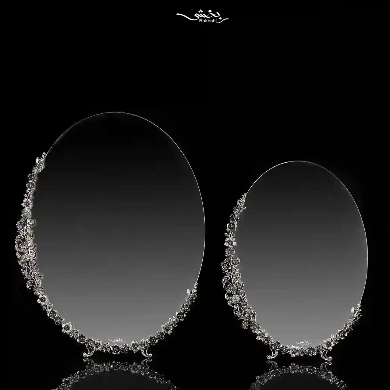 photo_34_2025-10-01_17-54-13 آینه نقره بیضی مدرن گل