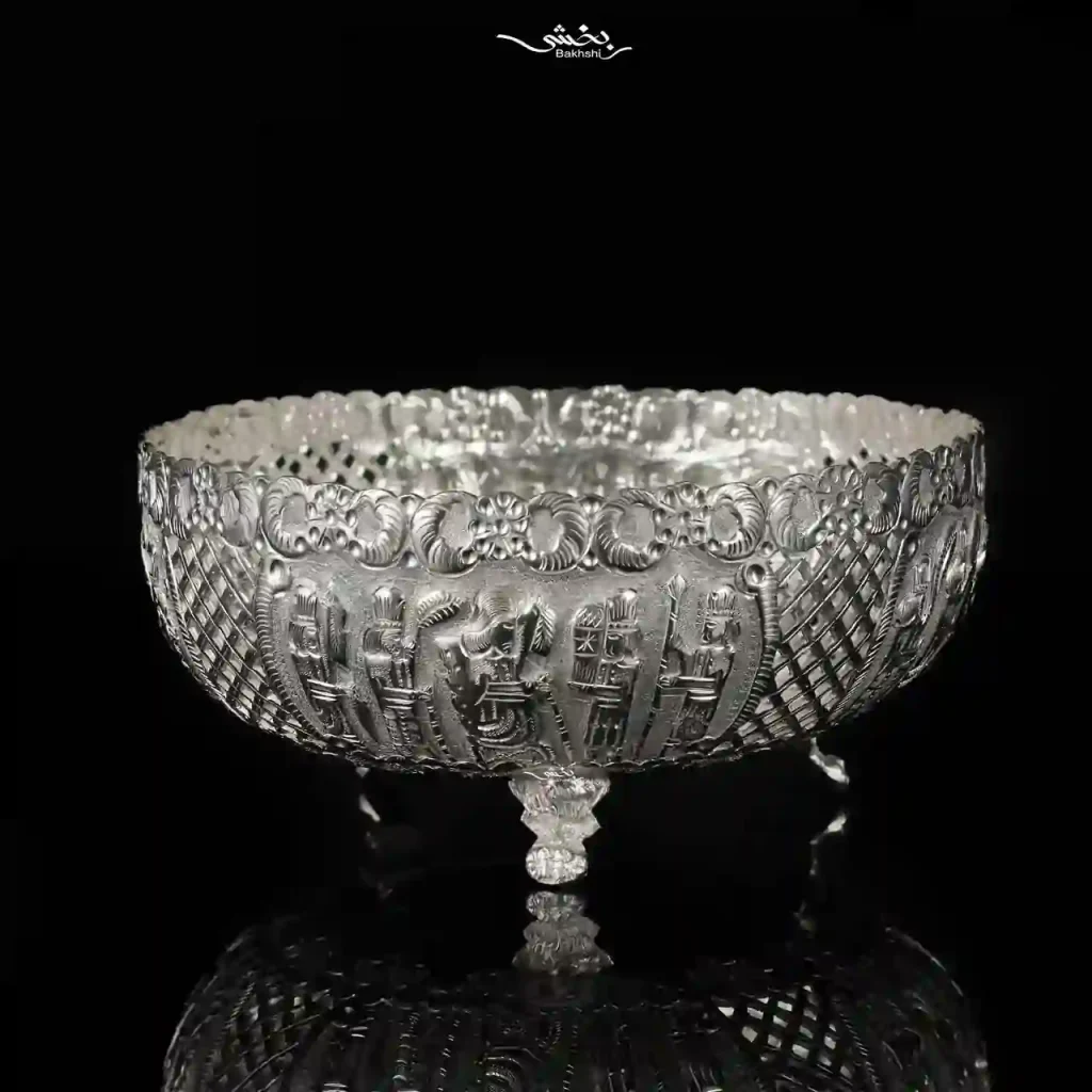 پسته خوری نقره قلم تخت جمشید