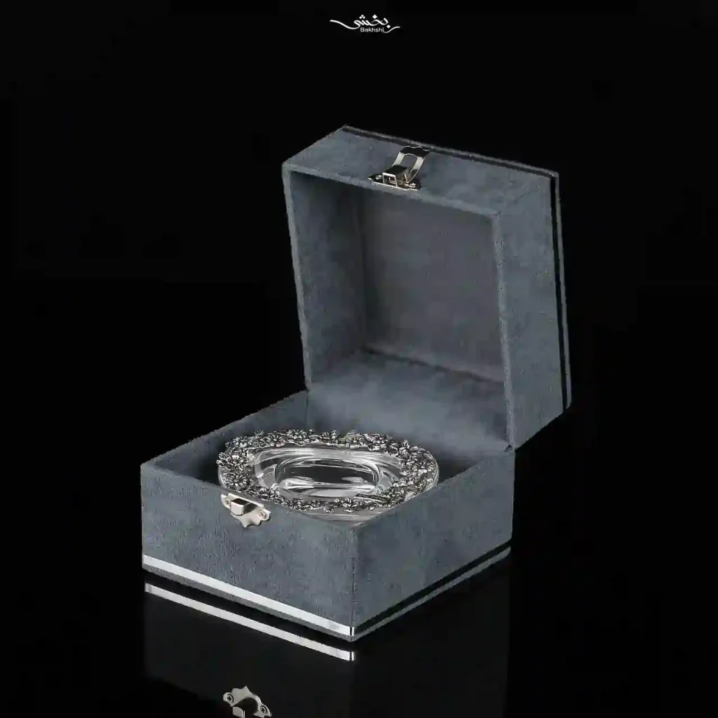 وارمر نقره و کریستال شکوفه