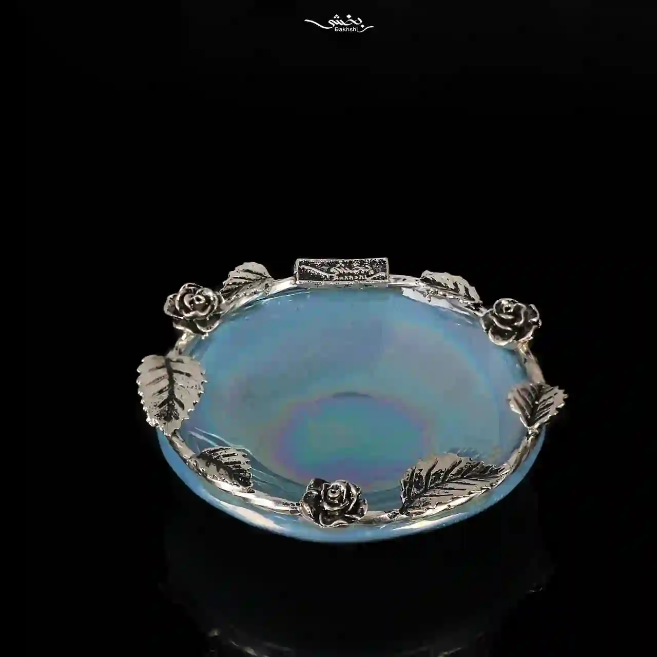 photo_8_2025-11-13_10-33-35 کاسه سرامیک نقره برگ و رز نیلی