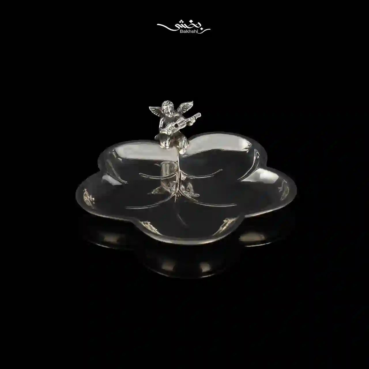 photo_10_2025-12-08_14-31-09 نقل خوری نقره مدرن برگ گرد و فرشته بزرگ