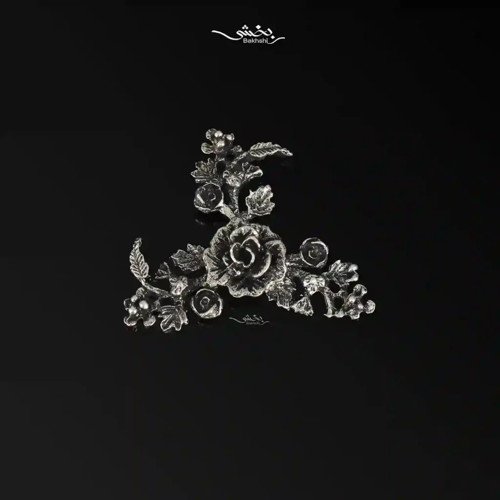 گل نقره ریختگی گل وسط کد 8