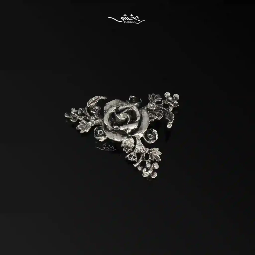 گل نقره ریختگی گل وسط کد 8