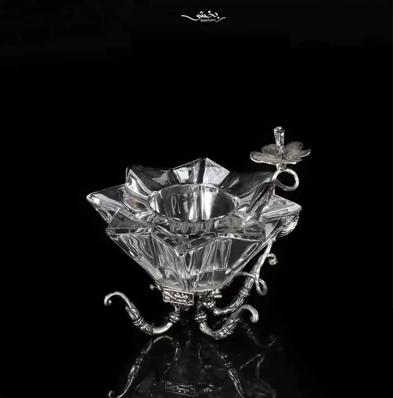 وارمر کریستال نقره ستاره و گل