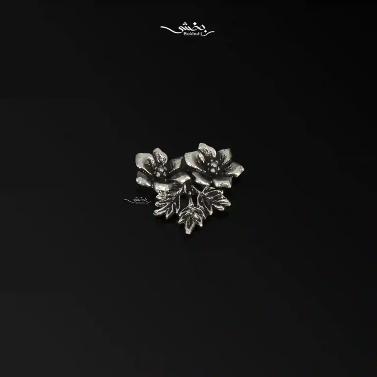 گل نقره ملیله زنجان مخصوص کریستال کد12